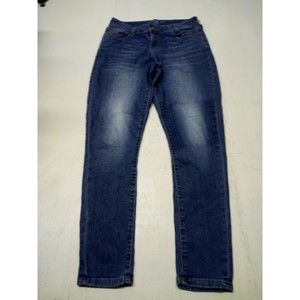 Arizona Jeans Co. Skinny Denim Women's Junior 5 Blue 5-Pocket Dark Jeans